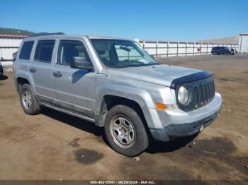  Salvage Jeep Patriot