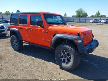  Salvage Jeep Wrangler