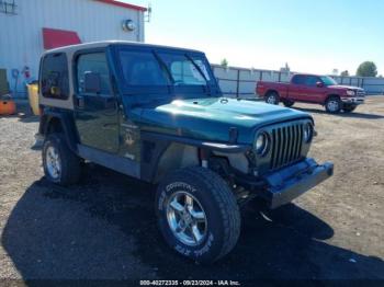  Salvage Jeep Wrangler