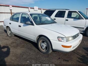  Salvage Toyota Corolla