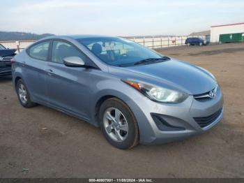  Salvage Hyundai ELANTRA