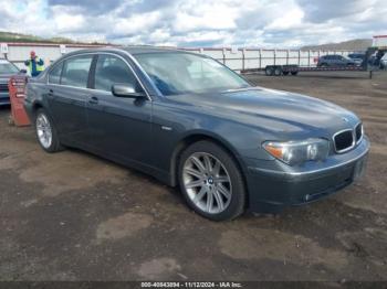  Salvage BMW 7 Series