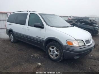  Salvage Pontiac Montana