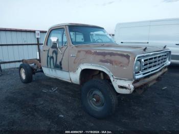  Salvage Dodge Pickup