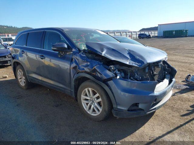  Salvage Toyota Highlander