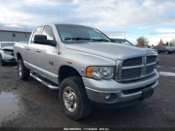  Salvage Dodge Ram 2500