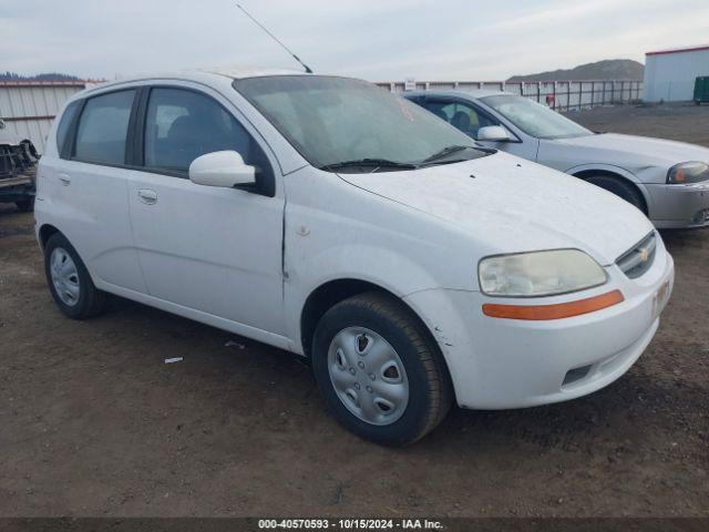  Salvage Chevrolet Aveo 5