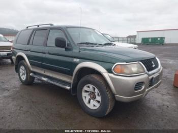  Salvage Mitsubishi Montero Sport