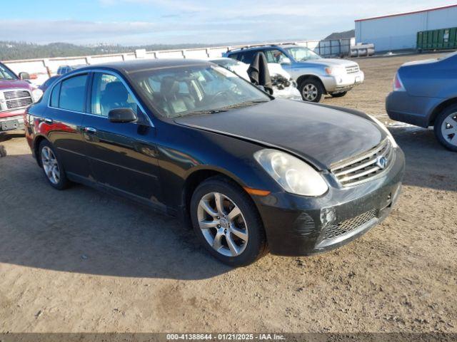  Salvage INFINITI G35x