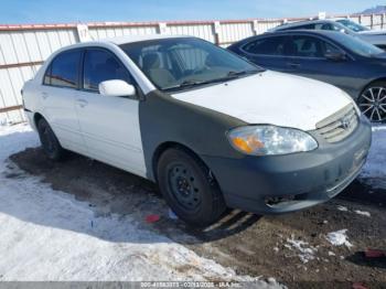  Salvage Toyota Corolla