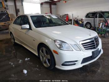  Salvage Mercedes-Benz E-Class