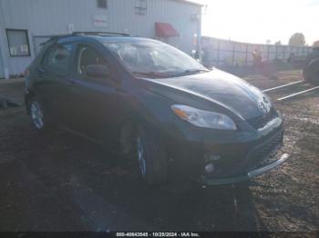  Salvage Toyota Matrix