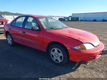  Salvage Chevrolet Cavalier