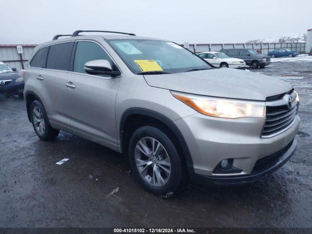  Salvage Toyota Highlander