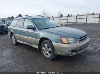  Salvage Subaru Outback