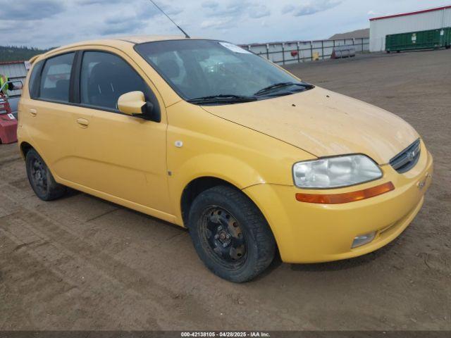 Salvage Chevrolet Aveo 5