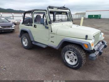  Salvage Jeep Wrangler