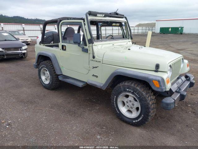  Salvage Jeep Wrangler