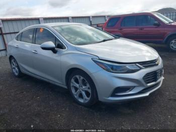  Salvage Chevrolet Cruze