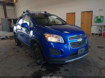  Salvage Chevrolet Trax