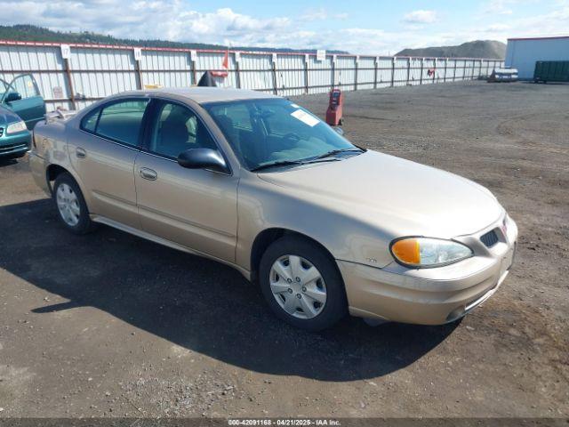  Salvage Pontiac Grand Am
