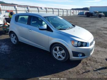  Salvage Chevrolet Sonic