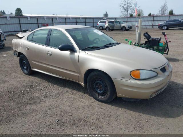  Salvage Pontiac Grand Am