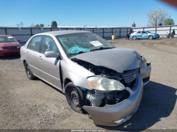  Salvage Toyota Corolla