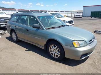  Salvage Subaru Outback