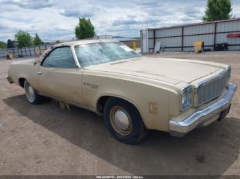  Salvage Chevrolet El Camino