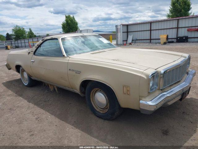  Salvage Chevrolet El Camino