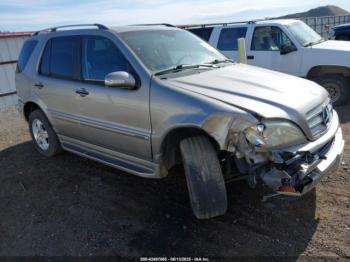  Salvage Mercedes-Benz M-Class