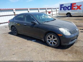 Salvage INFINITI G35x