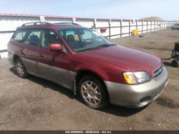  Salvage Subaru Legacy