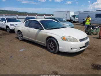  Salvage Chevrolet Monte Carlo