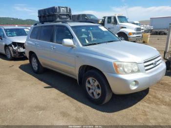  Salvage Toyota Highlander
