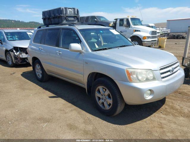  Salvage Toyota Highlander