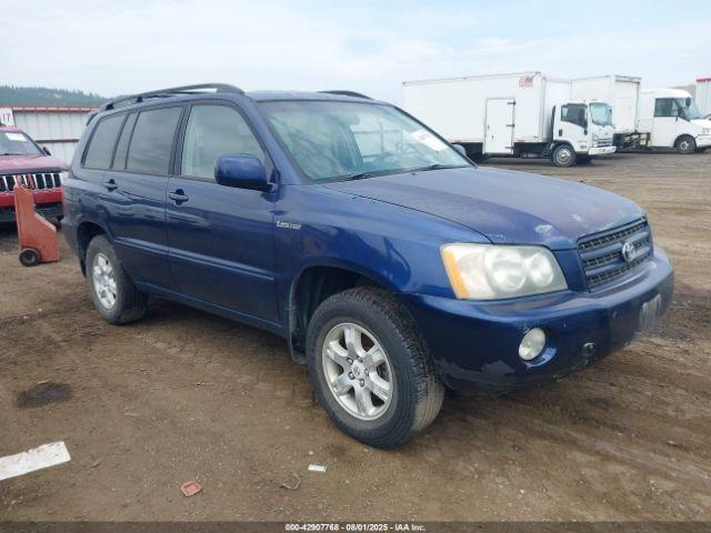  Salvage Toyota Highlander