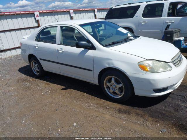  Salvage Toyota Corolla