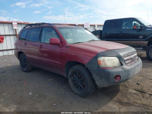  Salvage Toyota Highlander