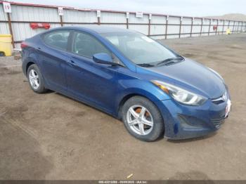  Salvage Hyundai ELANTRA