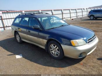  Salvage Subaru Outback
