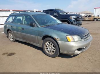  Salvage Subaru Outback