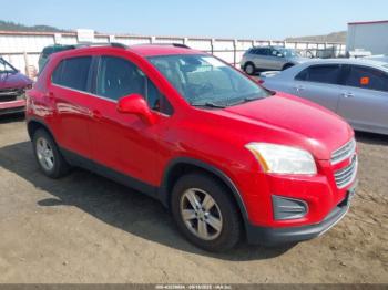  Salvage Chevrolet Trax