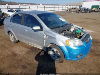  Salvage Chevrolet Aveo