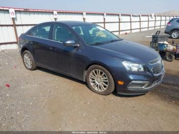  Salvage Chevrolet Cruze