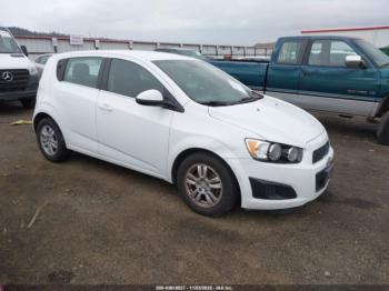  Salvage Chevrolet Sonic