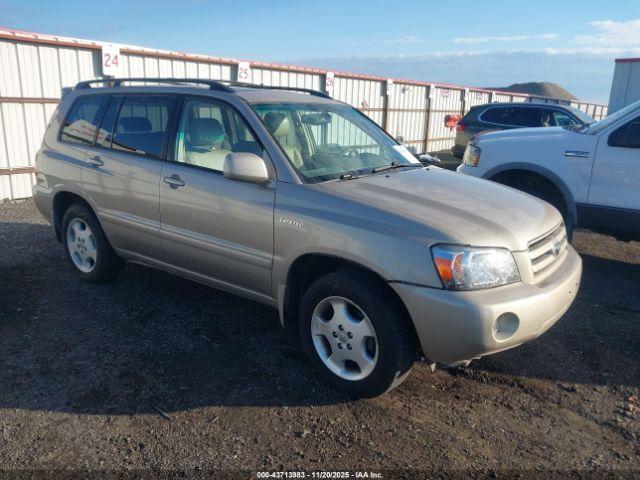  Salvage Toyota Highlander
