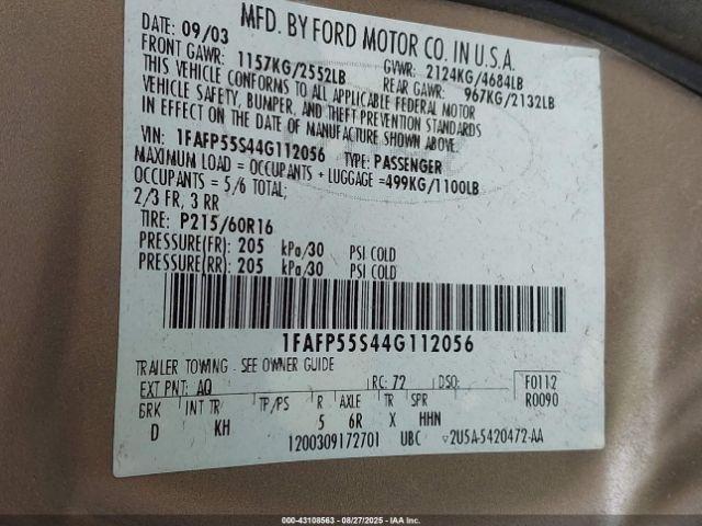 Ford Taurus Ses Image 11