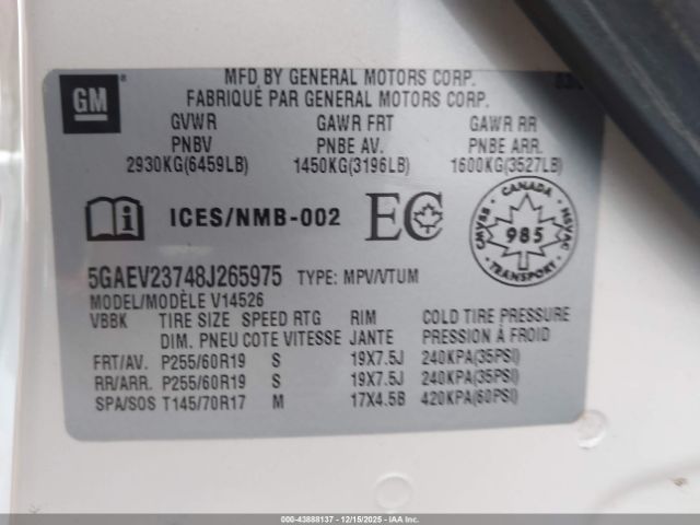 Buick Enclave Cxl Image 6